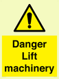 WM5672: Danger Lift machinery