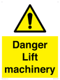 WM5672: Danger Lift machinery