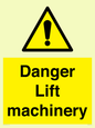 WM5672: Danger Lift machinery