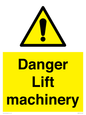 WM5672: Danger Lift machinery