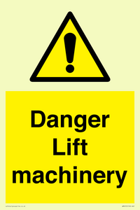 WM5672: Danger Lift machinery