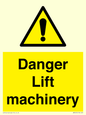 WM5672: Danger Lift machinery