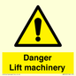 WM5672: Danger Lift machinery