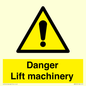 WM5672: Danger Lift machinery