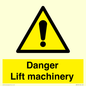 WM5672: Danger Lift machinery
