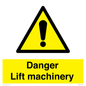 WM5672: Danger Lift machinery