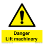 WM5672: Danger Lift machinery