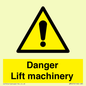 WM5672: Danger Lift machinery