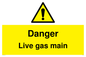 WM5843: Danger Live gas main