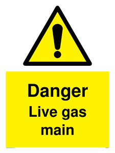 WM5843: Danger Live gas main