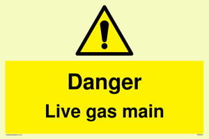 WM5843: Danger Live gas main