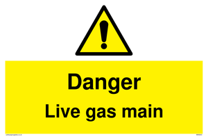WM5843: Danger Live gas main