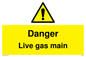 WM5843: Danger Live gas main