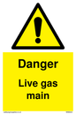 WM5843: Danger Live gas main