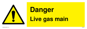WM5843: Danger Live gas main