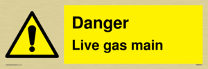 WM5843: Danger Live gas main