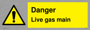 WM5843: Danger Live gas main