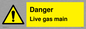 WM5843: Danger Live gas main