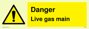 WM5843: Danger Live gas main