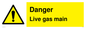 WM5843: Danger Live gas main