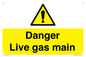 WM5843: Danger Live gas main