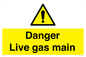 WM5843: Danger Live gas main