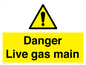 WM5843: Danger Live gas main