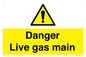 WM5843: Danger Live gas main
