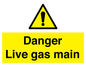 WM5843: Danger Live gas main