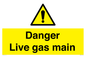 WM5843: Danger Live gas main