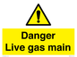 WM5843: Danger Live gas main