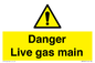 WM5843: Danger Live gas main