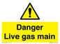 WM5843: Danger Live gas main