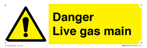 WM5843: Danger Live gas main
