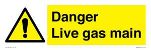 WM5843: Danger Live gas main