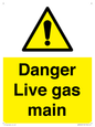 WM5843: Danger Live gas main