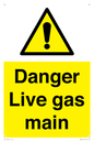 WM5843: Danger Live gas main