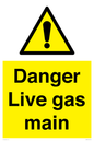 WM5843: Danger Live gas main