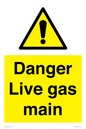 WM5843: Danger Live gas main