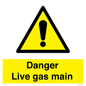 WM5843: Danger Live gas main