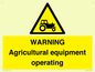 WM7006: WARNING Agricultural equipment operating