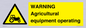 WM7006: WARNING Agricultural equipment operating