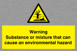 WM7802: Warning Substance or mixture that can cause an environmental hazard