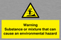 WM7802: Warning Substance or mixture that can cause an environmental hazard