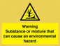 WM7802: Warning Substance or mixture that can cause an environmental hazard