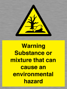 WM7802: Warning Substance or mixture that can cause an environmental hazard