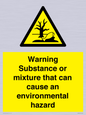 WM7802: Warning Substance or mixture that can cause an environmental hazard