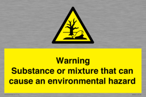 WM7802: Warning Substance or mixture that can cause an environmental hazard