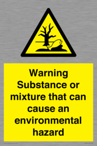 WM7802: Warning Substance or mixture that can cause an environmental hazard