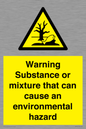 WM7802: Warning Substance or mixture that can cause an environmental hazard